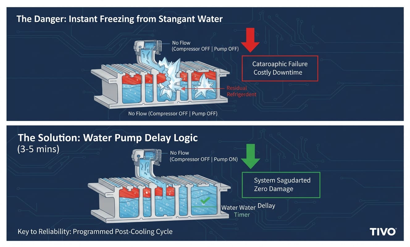 Scale buildup inside heat exchanger channels